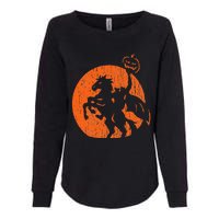 Halloween Headless Horseman Folklore Pumpkin JackOLantern Womens California Wash Sweatshirt