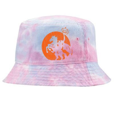 Halloween Headless Horseman Folklore Pumpkin JackOLantern Tie-Dyed Bucket Hat