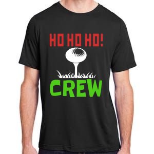 Ho Ho Ho! Crew Golfers Elf Sport Vacation Gift Adult ChromaSoft Performance T-Shirt