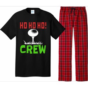 Ho Ho Ho! Crew Golfers Elf Sport Vacation Gift Pajama Set