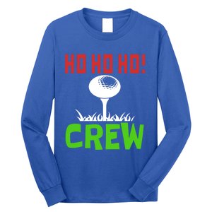 Ho Ho Ho! Crew Golfers Elf Sport Vacation Gift Long Sleeve Shirt