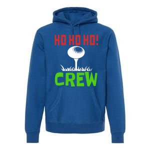 Ho Ho Ho! Crew Golfers Elf Sport Vacation Gift Premium Hoodie