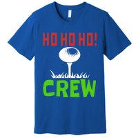 Ho Ho Ho! Crew Golfers Elf Sport Vacation Gift Premium T-Shirt