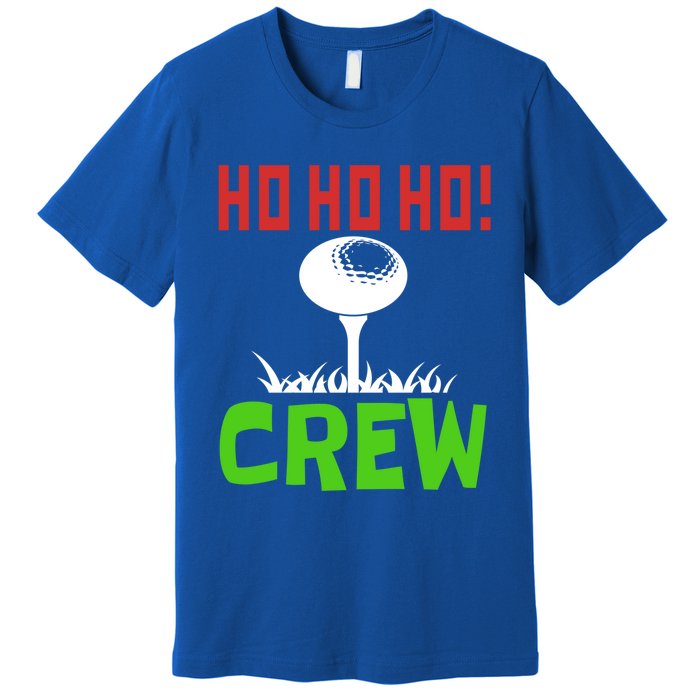 Ho Ho Ho! Crew Golfers Elf Sport Vacation Gift Premium T-Shirt