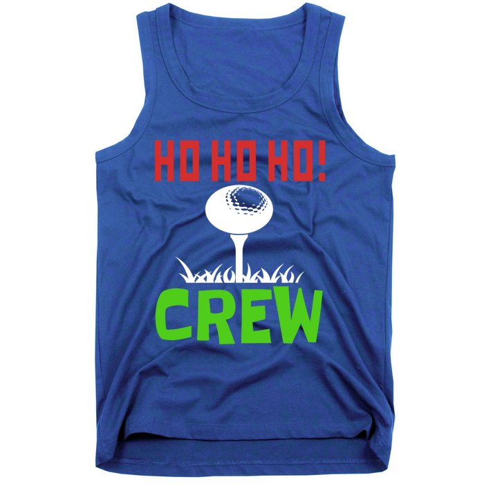 Ho Ho Ho! Crew Golfers Elf Sport Vacation Gift Tank Top