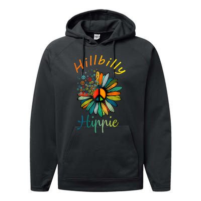 Hillbilly Hippie Performance Fleece Hoodie