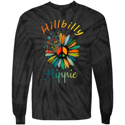 Hillbilly Hippie Tie-Dye Long Sleeve Shirt