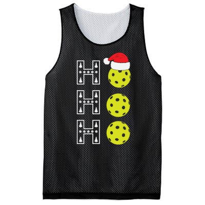 Ho Ho Ho Pickleball Christmas Santa Hat Holiday Mesh Reversible Basketball Jersey Tank