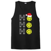 Ho Ho Ho Pickleball Christmas Santa Hat Holiday PosiCharge Competitor Tank