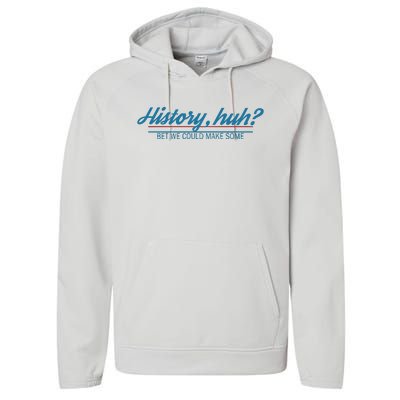 History Huh Performance Fleece Hoodie