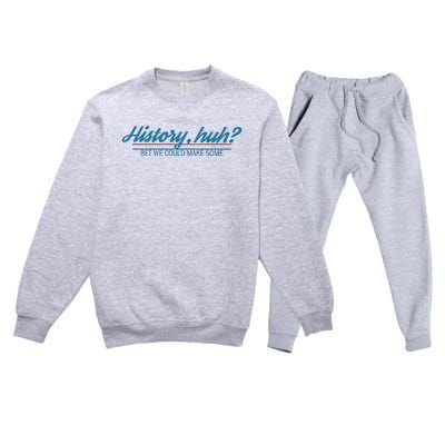 History Huh Premium Crewneck Sweatsuit Set