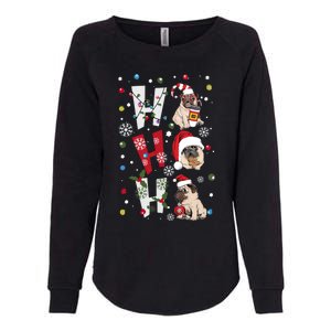 Hot Ho Ho Dogs Merry Christmas Funny Gift Womens California Wash Sweatshirt