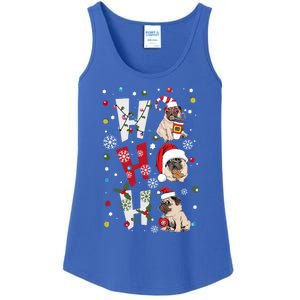 Hot Ho Ho Dogs Merry Christmas Funny Gift Ladies Essential Tank