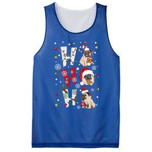 Hot Ho Ho Dogs Merry Christmas Funny Gift Mesh Reversible Basketball Jersey Tank