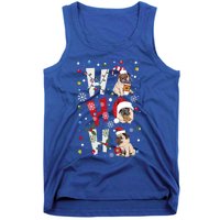 Hot Ho Ho Dogs Merry Christmas Funny Gift Tank Top