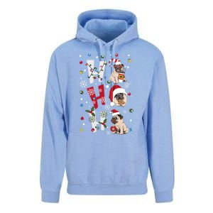 Hot Ho Ho Dogs Merry Christmas Funny Gift Unisex Surf Hoodie