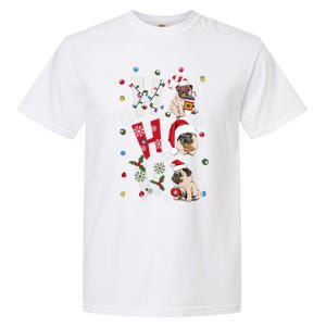 Hot Ho Ho Dogs Merry Christmas Funny Gift Garment-Dyed Heavyweight T-Shirt