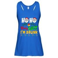 Ho Ho Holy Shit I'm Drunk Christmas Funny Xmas Ing Gift Ladies Essential Flowy Tank