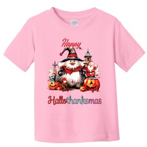 Happy Hallothanksmas Toddler T-Shirt