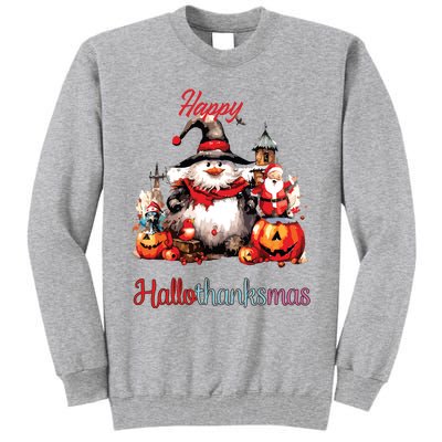 Happy Hallothanksmas Tall Sweatshirt