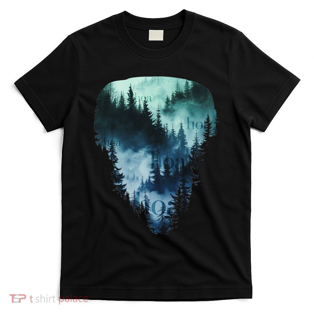Hoa Hoa Hoa Hoa Hoa Season Autumn Fall Forest Landscape T-Shirt