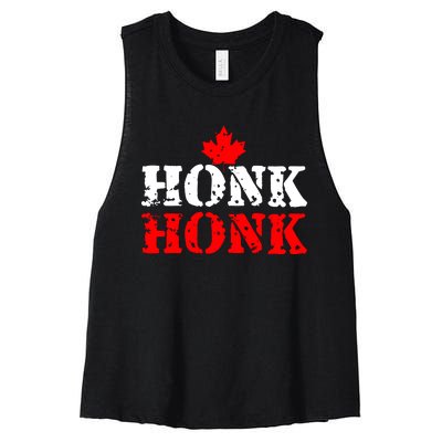 Honk Honk Women's Racerback Cropped Tank