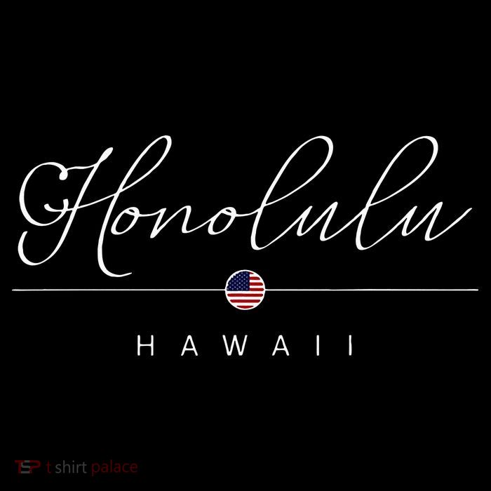Honolulu Hawaii HI On Honolulu Tall T-Shirt
