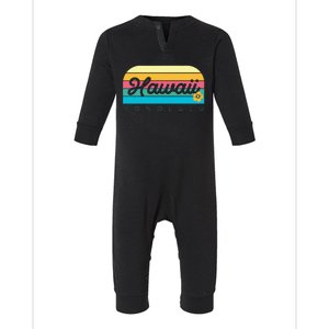 Honolulu Hawaii Infant Fleece One Piece