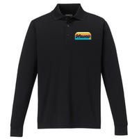 Honolulu Hawaii Performance Long Sleeve Polo