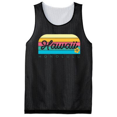 Honolulu Hawaii Mesh Reversible Basketball Jersey Tank