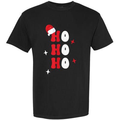 Ho Ho Ho Holiday Apparel, Hohoho Christmas Holiday Outfit Garment-Dyed Heavyweight T-Shirt