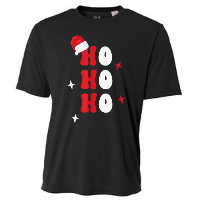 Ho Ho Ho Holiday Apparel, Hohoho Christmas Holiday Outfit Cooling Performance Crew T-Shirt