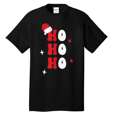 Ho Ho Ho Holiday Apparel, Hohoho Christmas Holiday Outfit Tall T-Shirt