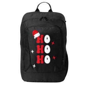 Ho Ho Ho Holiday Apparel, Hohoho Christmas Holiday Outfit City Backpack