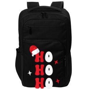 Ho Ho Ho Holiday Apparel, Hohoho Christmas Holiday Outfit Impact Tech Backpack