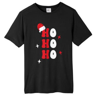 Ho Ho Ho Holiday Apparel, Hohoho Christmas Holiday Outfit Tall Fusion ChromaSoft Performance T-Shirt