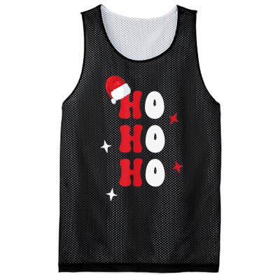 Ho Ho Ho Holiday Apparel, Hohoho Christmas Holiday Outfit Mesh Reversible Basketball Jersey Tank