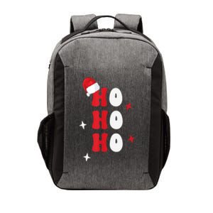 Ho Ho Ho Holiday Apparel, Hohoho Christmas Holiday Outfit Vector Backpack