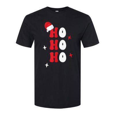 Ho Ho Ho Holiday Apparel, Hohoho Christmas Holiday Outfit Softstyle CVC T-Shirt