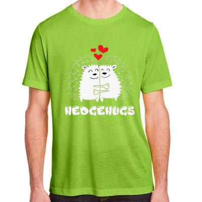 Hedgehugs Hedgehog Hugs Valentine's Day Cute Gift Adult ChromaSoft Performance T-Shirt