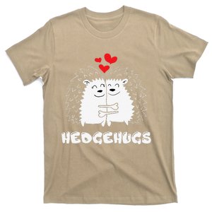 Hedgehugs Hedgehog Hugs Valentine's Day Cute Gift T-Shirt