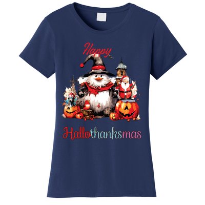 Happy Hallothanksmas Women's T-Shirt