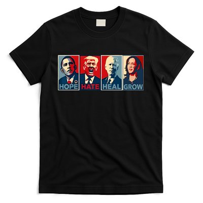 Hope Hate Heal Grow T-Shirt