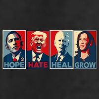 Hope Hate Heal Grow 11oz C Handle Ceramic Mug