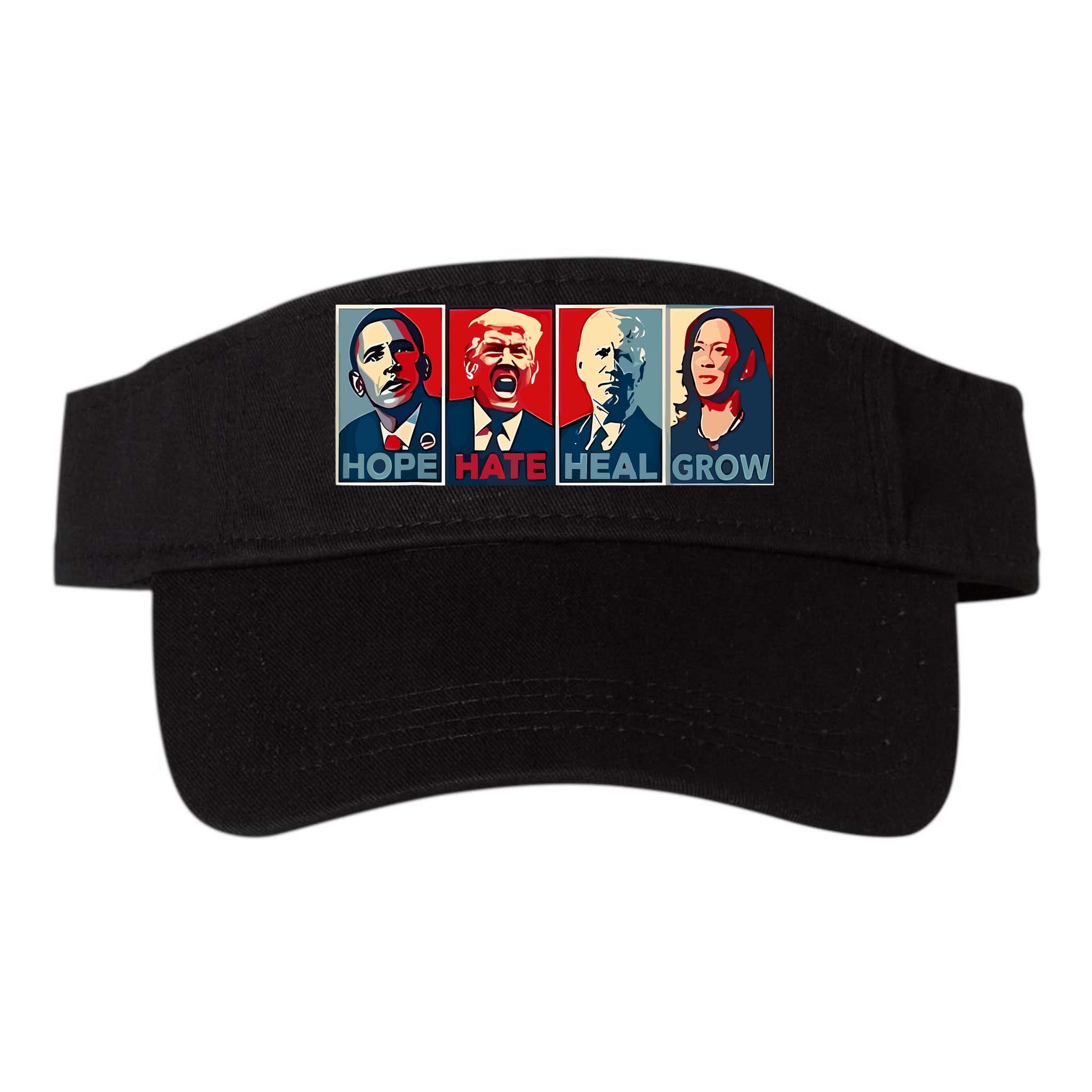 Hope Hate Heal Grow Visor