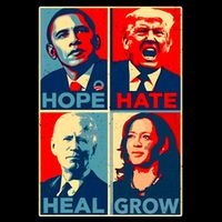 Hope Hate Heal Grow City Backpack