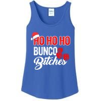 Ho Ho Ho Bunco Bitches Funny Sassy Bunco Christmas Saying Gift Ladies Essential Tank