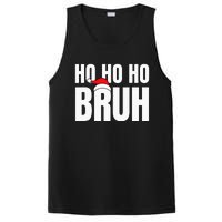 Ho Ho Ho Bruh Funny Christmas Holiday Teen Gift Santa Hat PosiCharge Competitor Tank