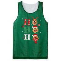 Ho Ho Ho Retrievers Golden Xmas Outfit Christmas Costume Mesh Reversible Basketball Jersey Tank