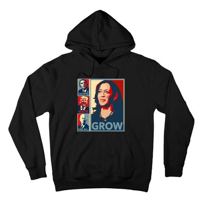 Hope Hate Heal Grow Hoodie